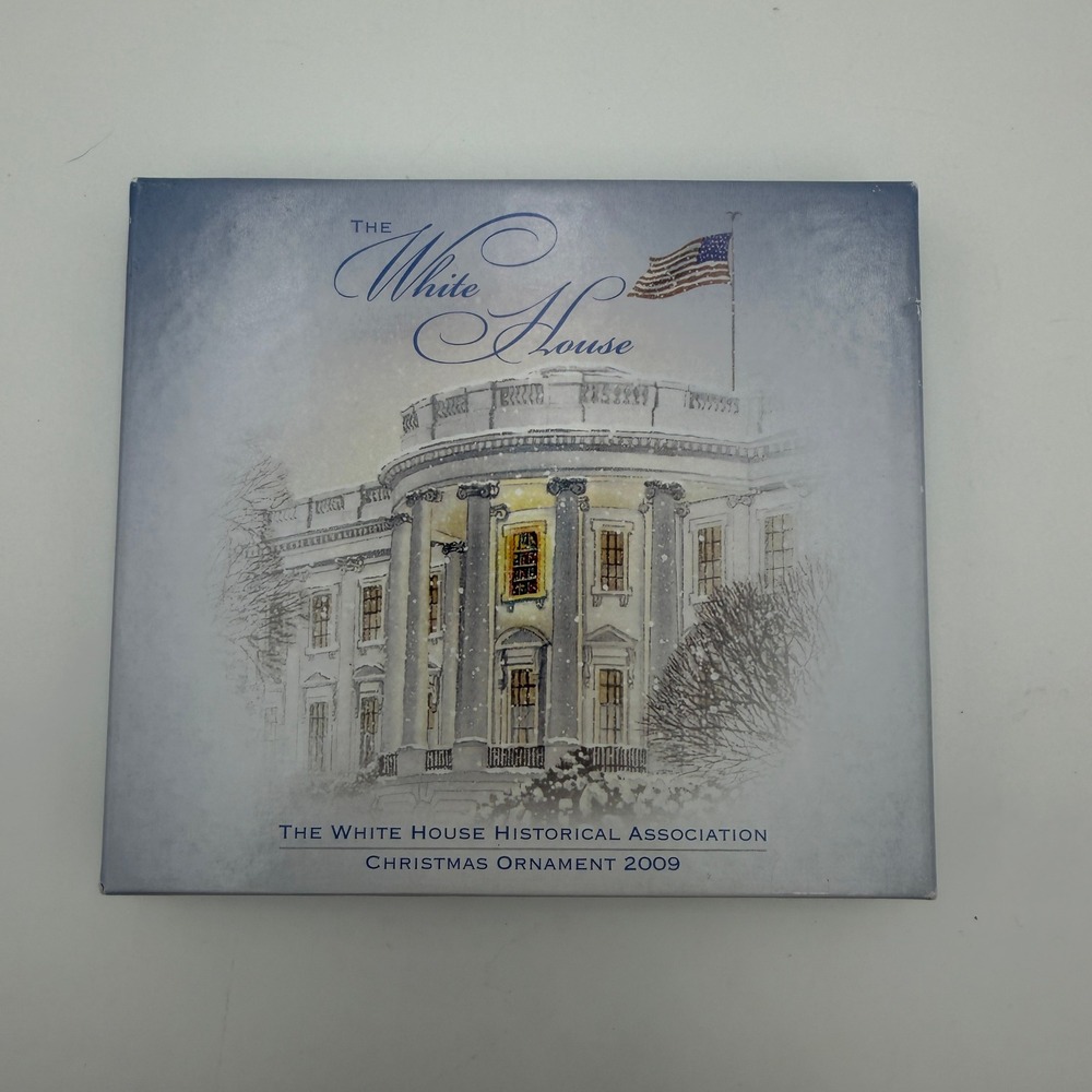 White House Historical Association 2009 Christmas Ornament Grover Cleveland